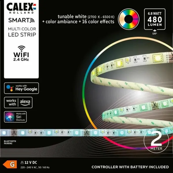 LED strēmeles Calex Ribbon 7 W
