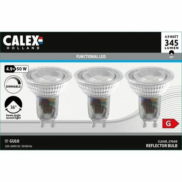 LED-lamp Calex Valge G 4,9 W (2700 K)
