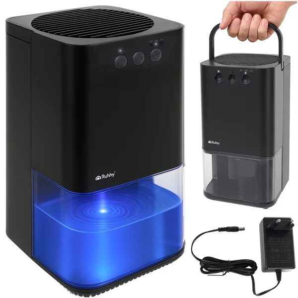 Black Ruhhy 26494 air dehumidifier