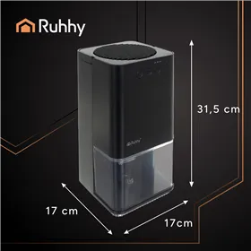Black Ruhhy 26494 air dehumidifier