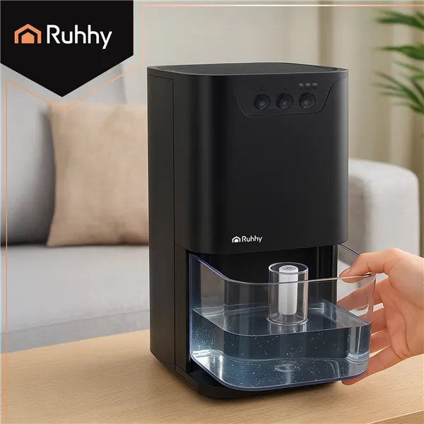 Black Ruhhy 26494 air dehumidifier