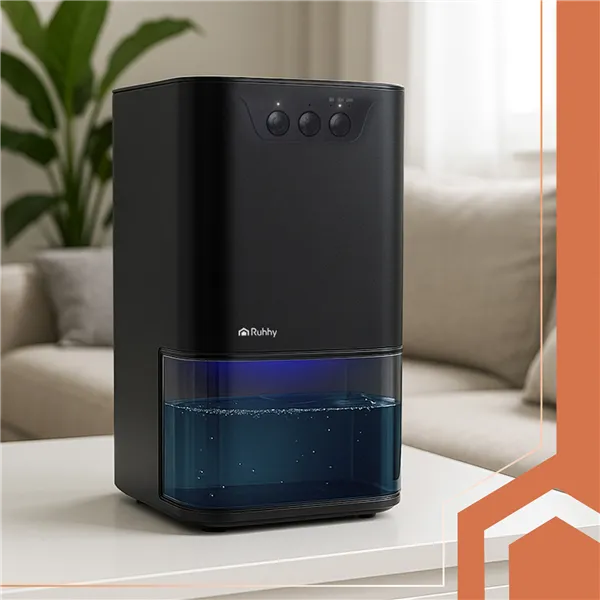 Black Ruhhy 26494 air dehumidifier