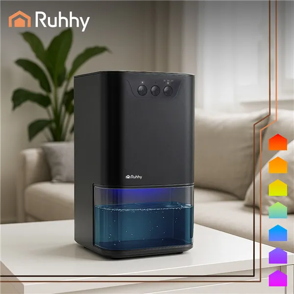 Black Ruhhy 26494 air dehumidifier