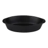 Alpina - Ceramic Oven Dish, Oval, 20x12x5 cm, 470 ml (Black)