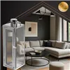 Silver lanterns 38/49/63cm 3pcs Ruhhy 26477