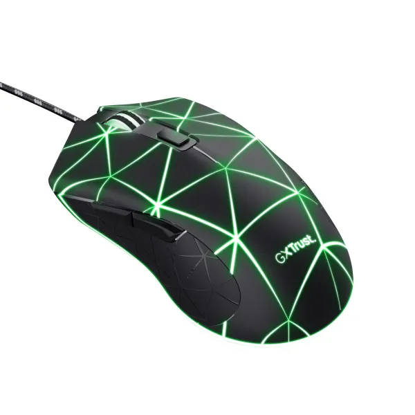 Gaming Mouse Trust GXT 133 Locx 4000 dpi Black Red