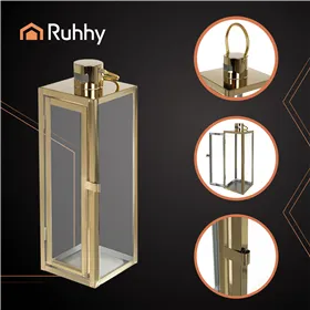Golden lanterns 38/49/63cm 3pcs Ruhhy 26476