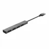 USB Hub Trust 23786 USB x 4 Grey Silver Aluminium 3600 W