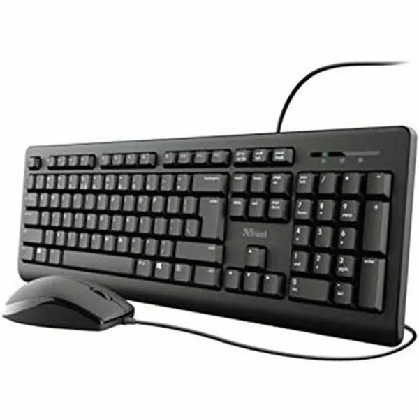 Keyboard Trust TKM-250 Black Spanish Qwerty