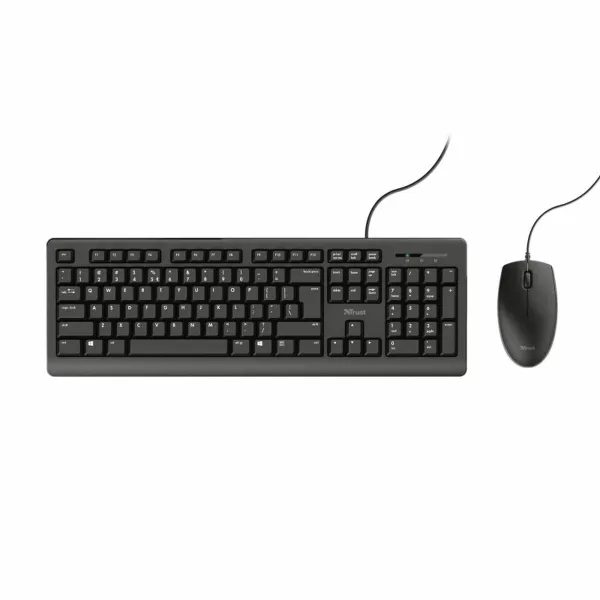 Klaviatūra Trust TKM-250 Melns Spāņu Qwerty