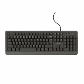 Klaviatūra Trust TK-150 Melns Spāņu QWERTY