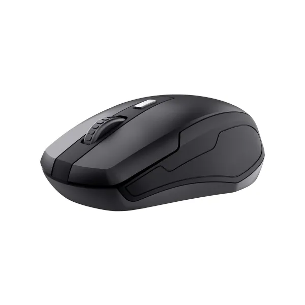 Keyboard and Wireless Mouse Trust TKM-350 Black QWERTY