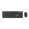 Keyboard and Wireless Mouse Trust TKM-350 Black QWERTY