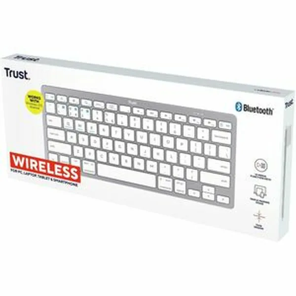 Wireless Keyboard Trust 24654 Spanish Qwerty