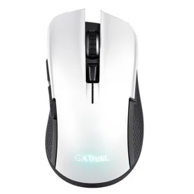 Spēļu Pele Trust GXT Balts Melns/Balts 7200 dpi