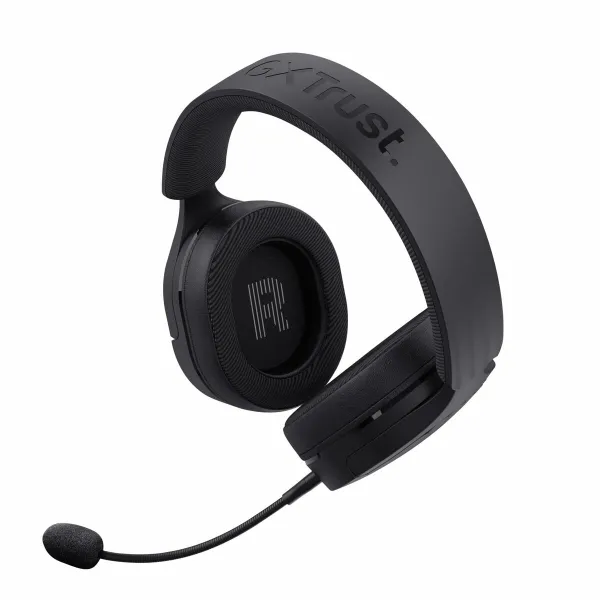 Headphones with Microphone Trust 24898 Black