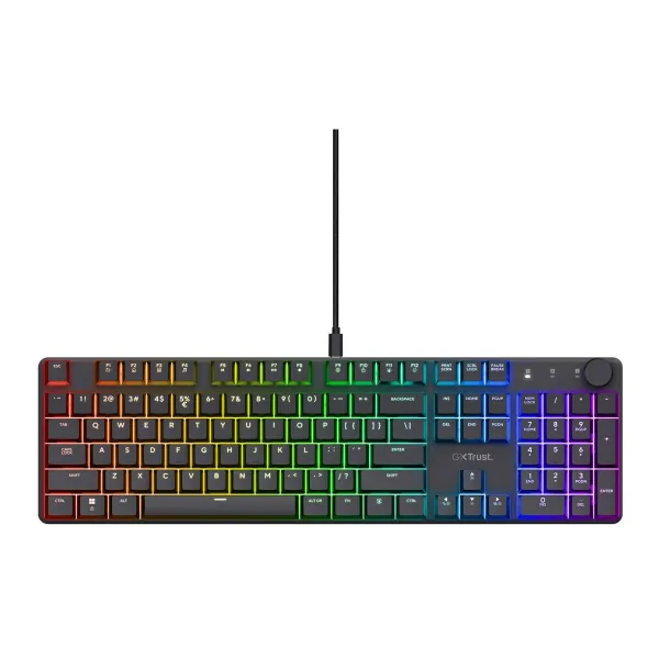 Keyboard Trust GXT 866 TORIX Black Qwerty US