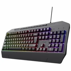 Keyboard Trust 24998 Black Spanish Qwerty