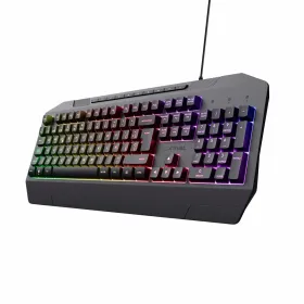 Keyboard Trust 24998 Black Spanish Qwerty