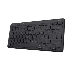 Wireless Keyboard Trust 25059 Spanish Qwerty Black