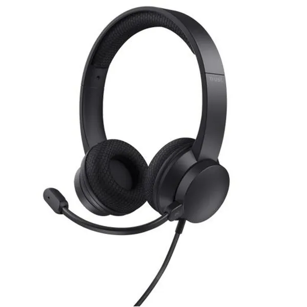Austiņas ar Mikrofonu Trust HS-260 Melns