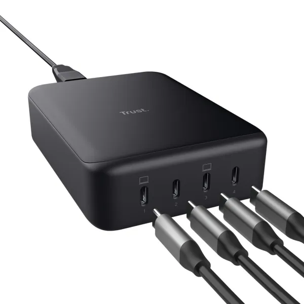 Powerbank Trust 25413 Melns