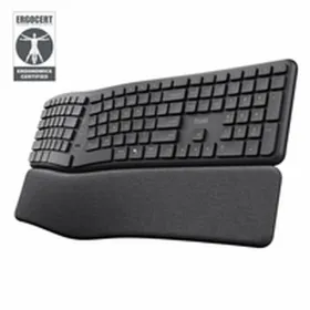 Näppäimistö Trust 25459 Musta QWERTY