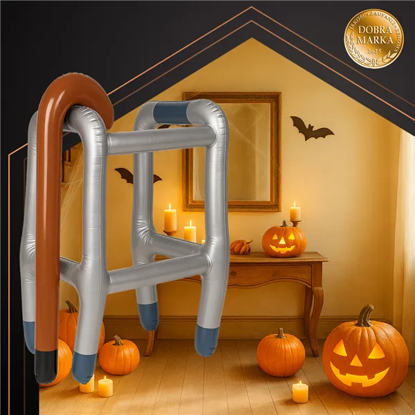 Inflatable walker with cane Ruhhy 26291