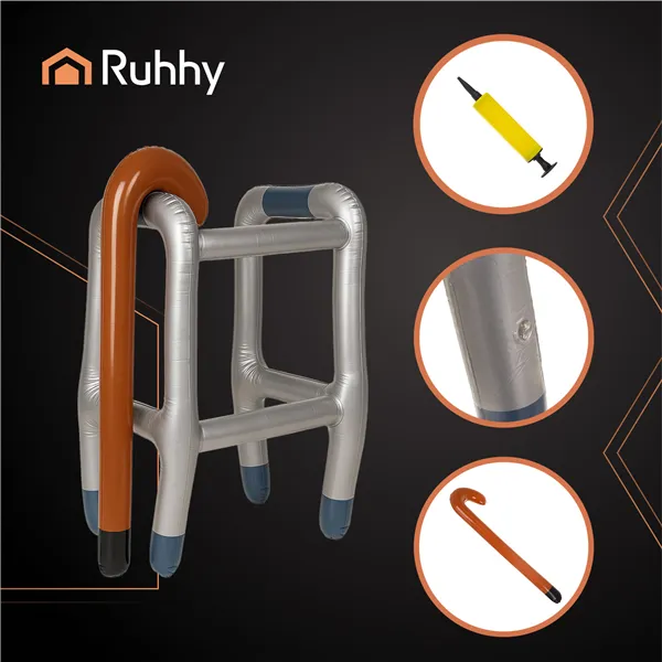 Inflatable walker with cane Ruhhy 26291