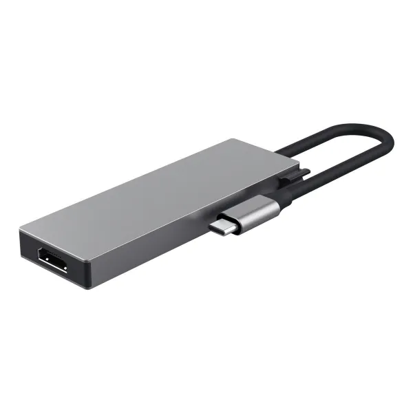 USB Centrmezgls Trust 26062 Pelēks