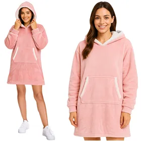 XXL sweatshirt - pink blanket Ruhhy 26144