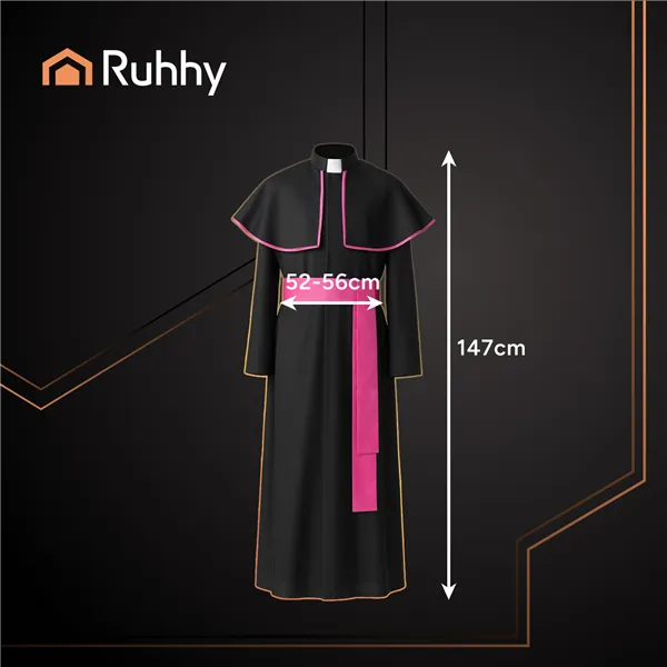 Vyskupo kostiumas XL/XXL Ruhhy 26148