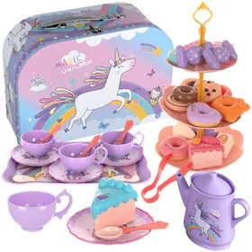 Children&39s tea set in a suitcase 26368