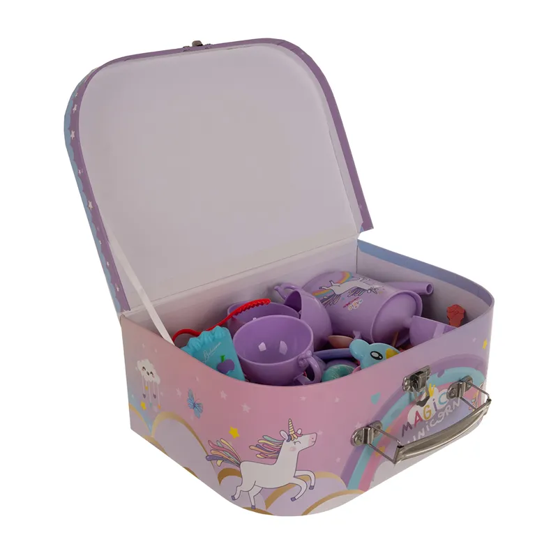 Children&39s tea set in a suitcase 26368