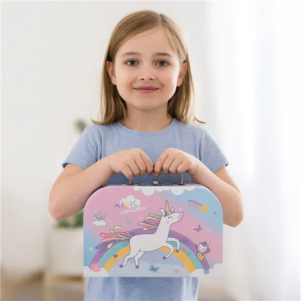 Children&39s tea set in a suitcase 26368