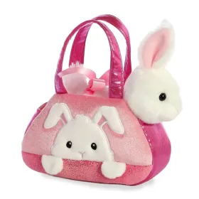 Fancy Pals – PeekaBoo Bunny Plush Toy in Pink Bag 20 cm Eco-Friendly