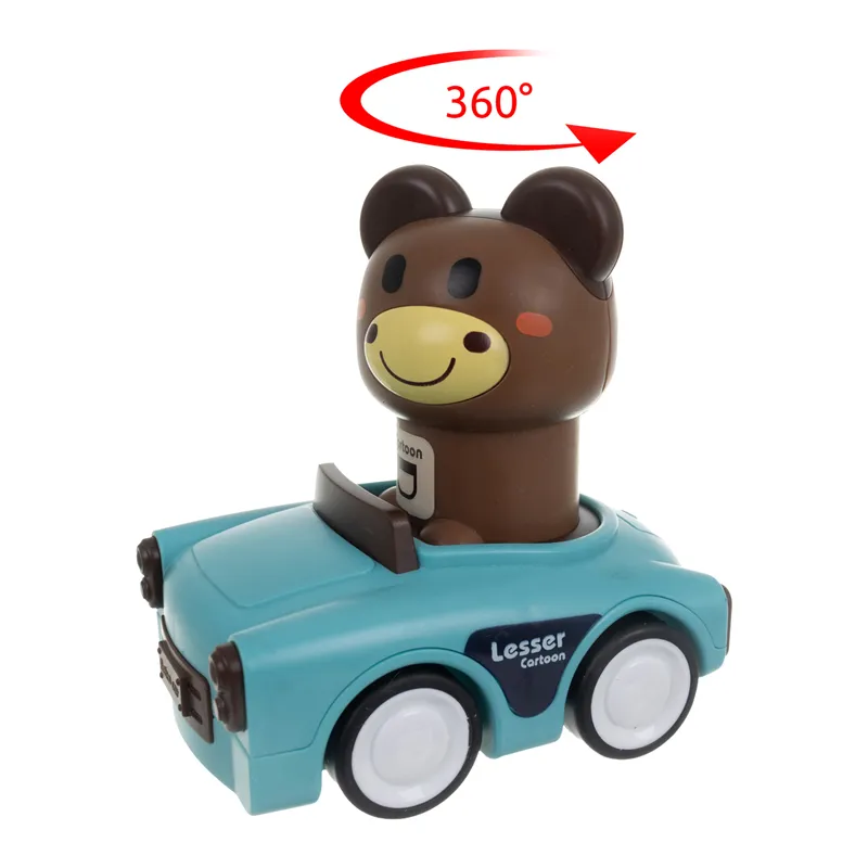 Sensorinis žaislas - gyvūnų automobiliai 26728