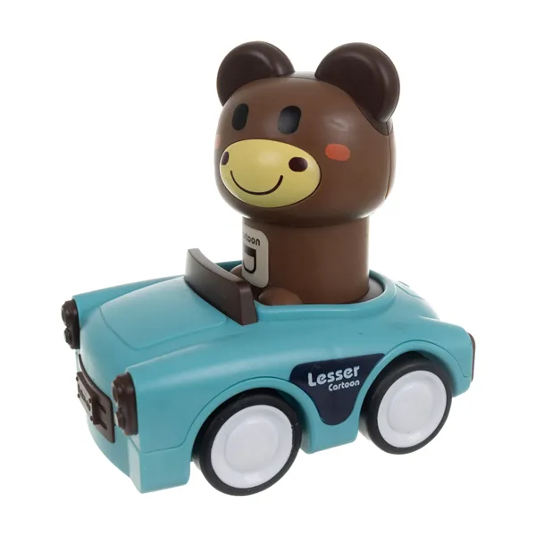 Sensorinis žaislas - gyvūnų automobiliai 26728