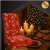 Chair covers 6 pcs. Light red Ruhhy 26638