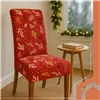 Chair covers 6 pcs. Light red Ruhhy 26638