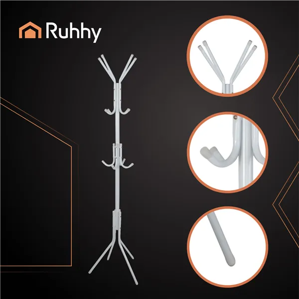 Standing hanger 170cm - white Ruhhy 26360