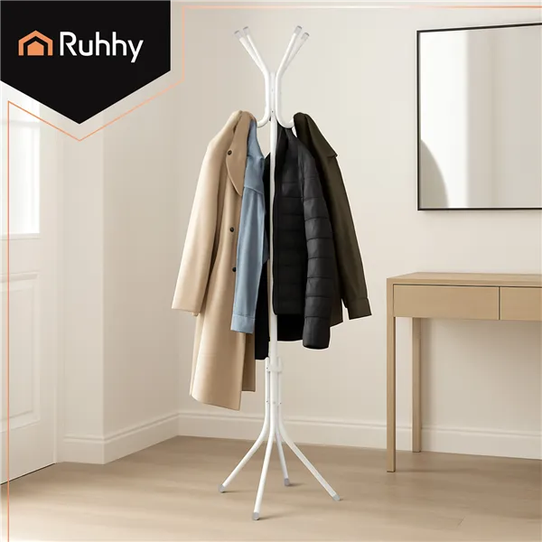 Standing hanger 170cm - white Ruhhy 26360