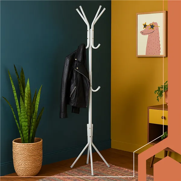 Standing hanger 170cm - white Ruhhy 26360