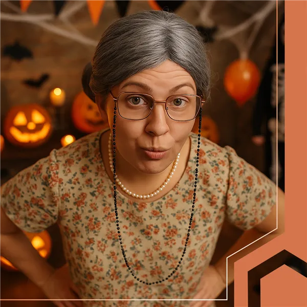 Grandma Costume 5 Pieces Ruhhy 26149