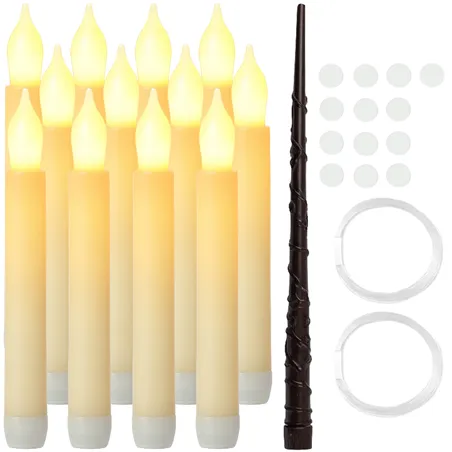 LED žvakės 12 vnt. Ruhhy 26177