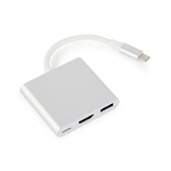 USB C – VGA adapteris GEMBIRD A-CM-HDMIF-02-SV
