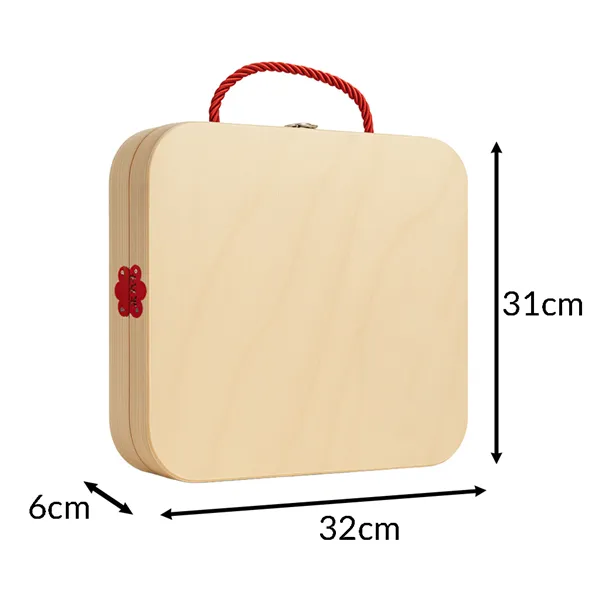 Kruzzel 26581 Wooden Tool Box