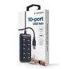 USB Centrmezgls GEMBIRD UHB-U2P10P-01