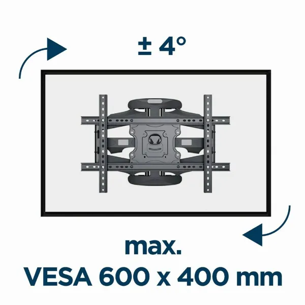 Wall Bracket GEMBIRD WM-75ST-01 32" 75
