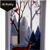 Белый светодиодный рождественский фонарь Ruhhy 26753